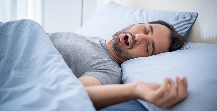 What happens when you have sleep apnea?